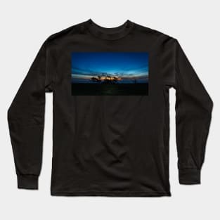 Blue Hour Trees Long Sleeve T-Shirt